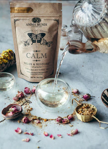 Anima Mundi Organic Calm Tea|Stress Relief Tonic - Lemuria Store