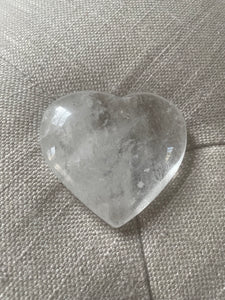 Clear Quartz Heart - Lemuria Store