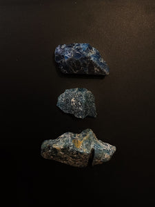 Blue Rough Apatite - Lemuria Store