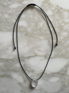 Clear Quartz Pendant Necklace