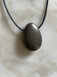 Pyrite Pendant Necklace