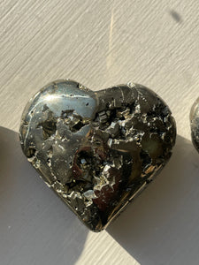 Pyrite heart