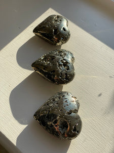 Pyrite heart