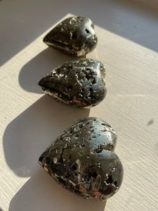 Pyrite heart