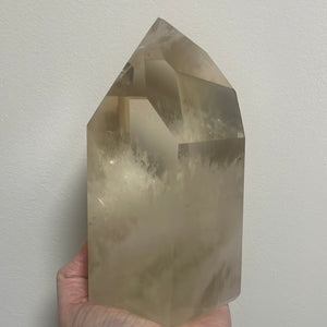 Citrine with inclusions and phantoms 2269g - Lemuria Store
