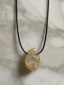 Citrine Pendant Necklace