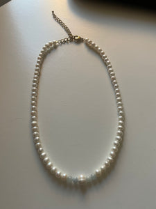 PEARL & AQUAMARINE NECKLACE - Lemuria Store