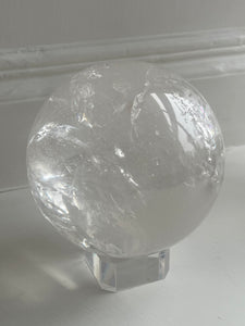 Clear Quartz Sphere - Lemuria Store