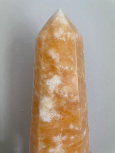 Orange Calcite Point - Lemuria Store