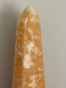 Orange Calcite Point - Lemuria Store