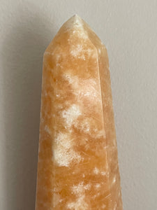 Orange Calcite Point - Lemuria Store