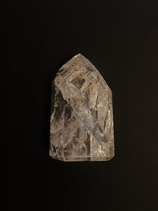 Fire & Ice Clear Quartz Point - Lemuria Store