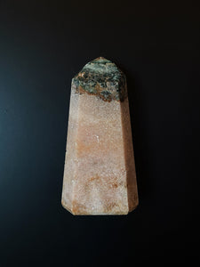 Pink Amethyst with Green Jasper - Lemuria Store