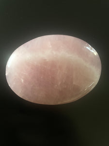 Rose Quartz Palm Stone - Lemuria Store