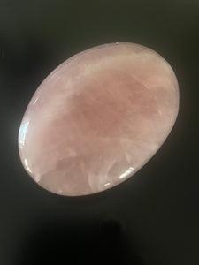 Rose Quartz Palm Stone - Lemuria Store