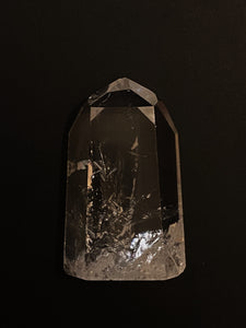 Fire & Ice Clear Quartz Point - Lemuria Store