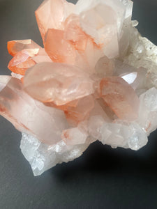 Pink Lemurian cluster - Lemuria Store