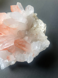 Pink Lemurian cluster - Lemuria Store