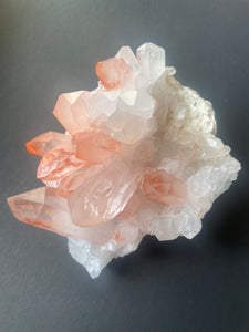 Pink Lemurian cluster - Lemuria Store